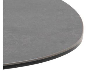 Keramický konferenční stolek Ahab 84 cm černý