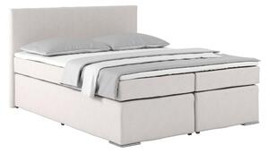 Postel Boxspring NERO PL: 160/200 cm, béžová