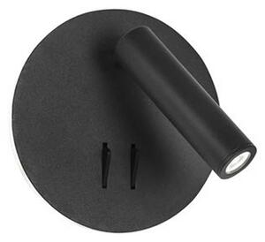 Nova Luce Penor LED nástěnné svítidlo Černá