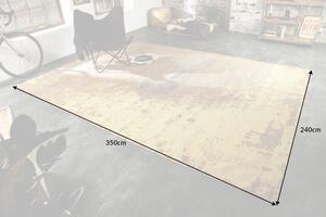 Designový koberec Rowan 350 x 240 cm rezavě-hnědý