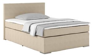 Postel Boxspring NERO PL: 140/200 cm, béžová