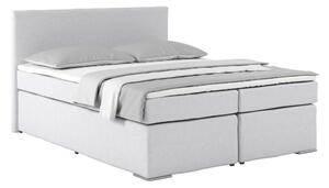 Postel Boxspring Nero, 160x200 cm, modro-šedá
