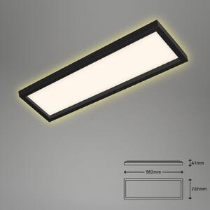 Briloner 7365-015 - LED Stropní svítidlo CADRE LED/22W/230V 58,2x20,2 cm černá BL0925