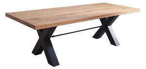 Designový jídelní stůl Thunder 200 cm divý dub