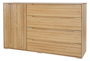 KD423 dřevěná komoda z buku Drewmax (Kvalitní nábytek z bukového masivu)