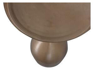 Kovový kulatý odkládací stolek 33x33 cm Cone – BePureHome