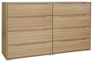 KD420 dřevěná komoda z buku Drewmax (Kvalitní nábytek z bukového masivu)