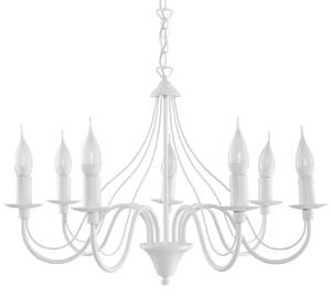 Sollux Lighting Lustr MINERWA 7 bílý