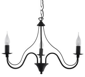 Sollux Lighting Lustr MINERWA 3 černý