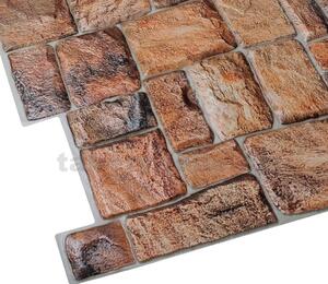 Obkladové panely 3D PVC TP10007349, cena za kus, rozměr 980 x 498 mm, ukládaný kámen přírodní, GRACE