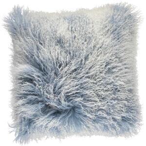Natures Collection designové kožešinové polštáře Tibetan Sheepskin Snow Collection (60 x 60 cm)