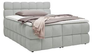 Boxspring postel BUBBLE BOX 160/200 cm, šedá