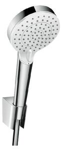 Hansgrohe Crometta - Set sprchové hlavice, 2 proudy, držáku a hadice, bílá/chrom 26692400