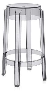 Kartell barové židle Charles Ghost (výška 65 cm)