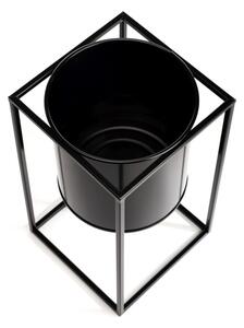 Stojan na květiny RING 40x23 cm černá