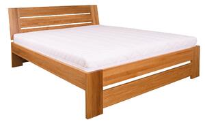 LK292-200 dřevěná postel masiv dub Drewmax (Kvalitní nábytek z dubového masivu)