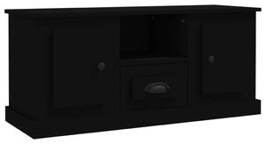 TV skříňka černá 100 x 35,5 x 45 cm kompozitní dřevo