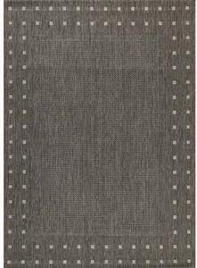 J-Line Kusový koberec Level 20329 šedohnědý BARVA: Šedá, ROZMĚR: 160x230 cm