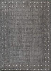 J-Line Kusový koberec Level 20329 hnědý BARVA: Hnědá, ROZMĚR: 80x150 cm