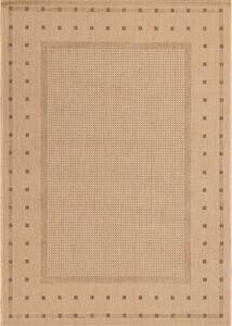 J-Line Kusový koberec Level 20329 béžový BARVA: Béžová, ROZMĚR: 80x150 cm
