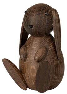 Lucie Kaas Dřevěný králíček Bunny - Smoked Oak LK140