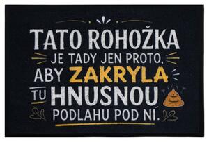 Mercury Flooring, Rohožka Hnusná podlaha 40x60 cm, 40x60, černá