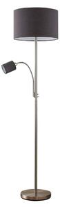 Lindby - Jaileen Stojací Lampa Grey/Nickel