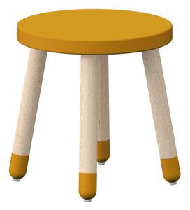 Flexa Dětská stolička Dots, mustard