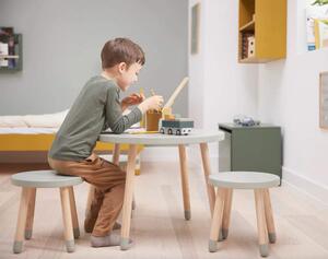 Flexa Dětský stolek Dots, natural green