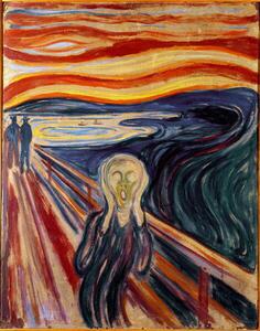 Obrazová reprodukce The Scream, 1893, Munch, Edvard