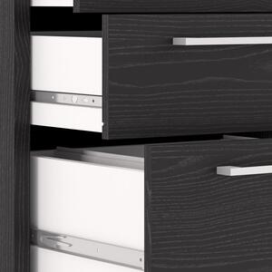 Kancelářská skříňka Prima 80400/103 černá struktura dřeva - TVI