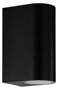 Eglo 74068 - Venkovní nástěnné svítidlo SCOGLIERA-E 2xGU10/5W/230V IP44 černá