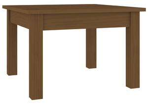Konferenční stolek medově hnědý 45x45x30 cm masivní borovice