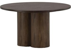 Kulatý dřevěný konferenční stolek Olivia