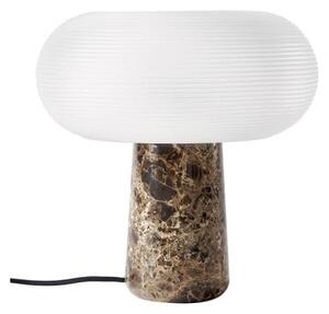 Stolní lampa s mramorovou podstavou Mariella