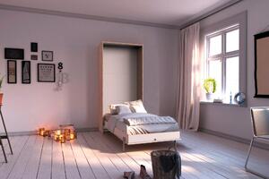 SKLÁPĚCÍ POSTEL (SKŘÍŇ), 90/200 cm Carryhome - Postele pro hosty & skládací postele