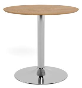 Actona Jídelní stůl Ibiza 80 cm dub přírodní/stříbrný
