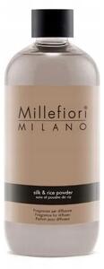 Difuzér s vůní Millefiori Milano Silk & Rice Powder 500 ml