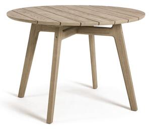 Ethimo Jídelní stůl Knit, Ethimo, kulatý 110x76 cm, teakové dřevo