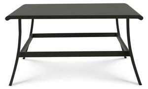 Ethimo Konferenční stolek Elisir, Ethimo, čtvercový 80x80x41 cm, lakovaná ocel barva Mud Grey