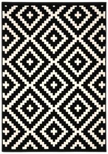 Alfa Carpets Kusový koberec Gloria new black / cream ROZMĚR: 160x230