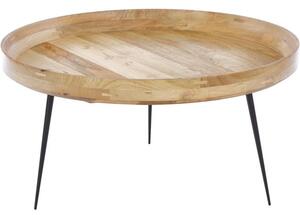 Kulatý konferenční stolek z mangového dřeva Bowl
