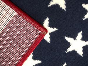 Alfa Carpets Kusový koberec American flag zrcadlově - 120x170 cm