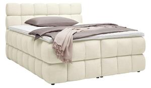 Boxspring postel BUBBLE BOX 160/200 cm, ecru