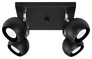 Sollux Lighting Stropní svítidlo OCULARE 4 černé