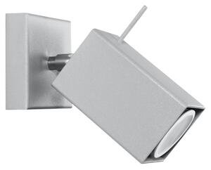 Sollux Lighting Nástěnné svítidlo MERIDA 1 šedé