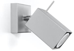 Sollux Lighting Nástěnné svítidlo MERIDA 1 šedé
