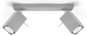 Sollux Lighting Stropní svítidlo MERIDA 2 šedé