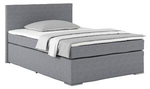 Postel Boxspring NERO PL: 140/200cm, šedozelená