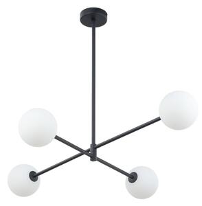 TK Lighting - Vysoká stropní lampa Sarius Black 4